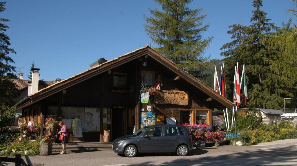 Camping Catinaccio Rosengarten Pozza di Fassa Zewnętrze zdjęcie